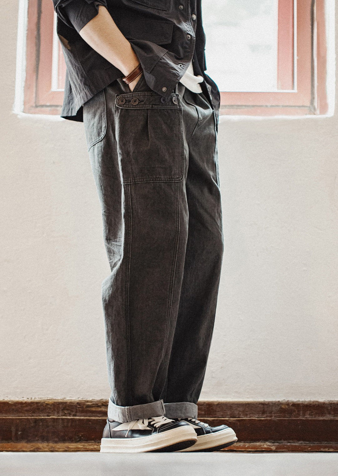 STREETWEAR RETRO DISTRESSED VIBE CASUAL SNEAKERS EHX6002