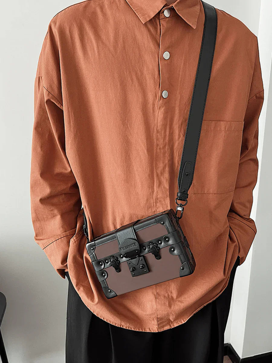 중립풍 크로스바디 스퀘어 백 ST1209