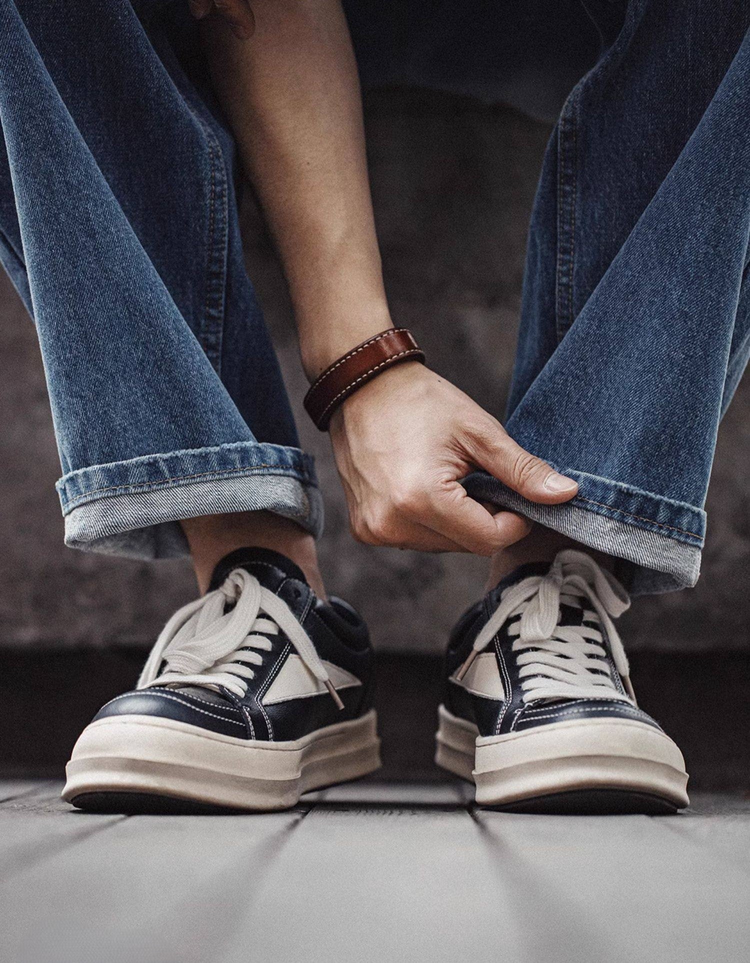 STREETWEAR RETRO DISTRESSED VIBE CASUAL SNEAKERS EHX6002