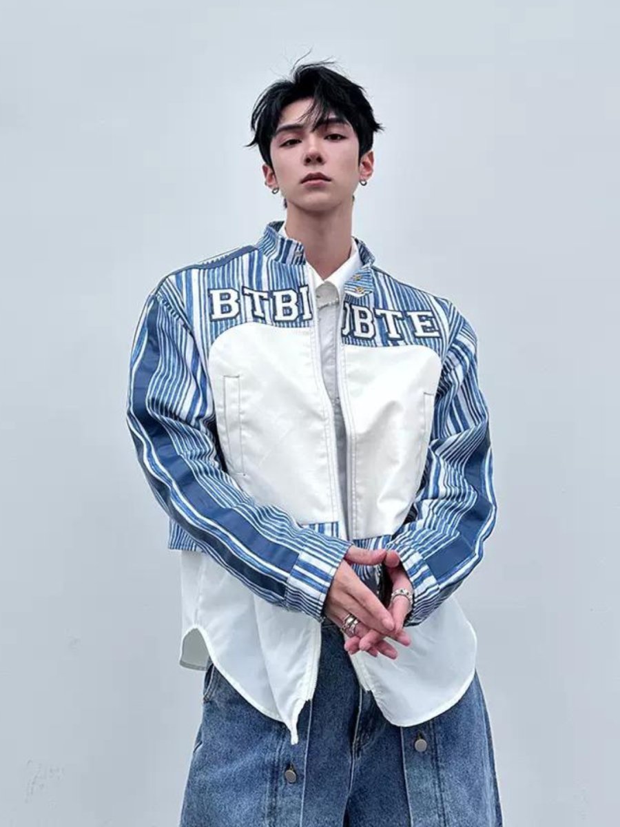 루즈한 디자인 감각의 셔츠 st2354