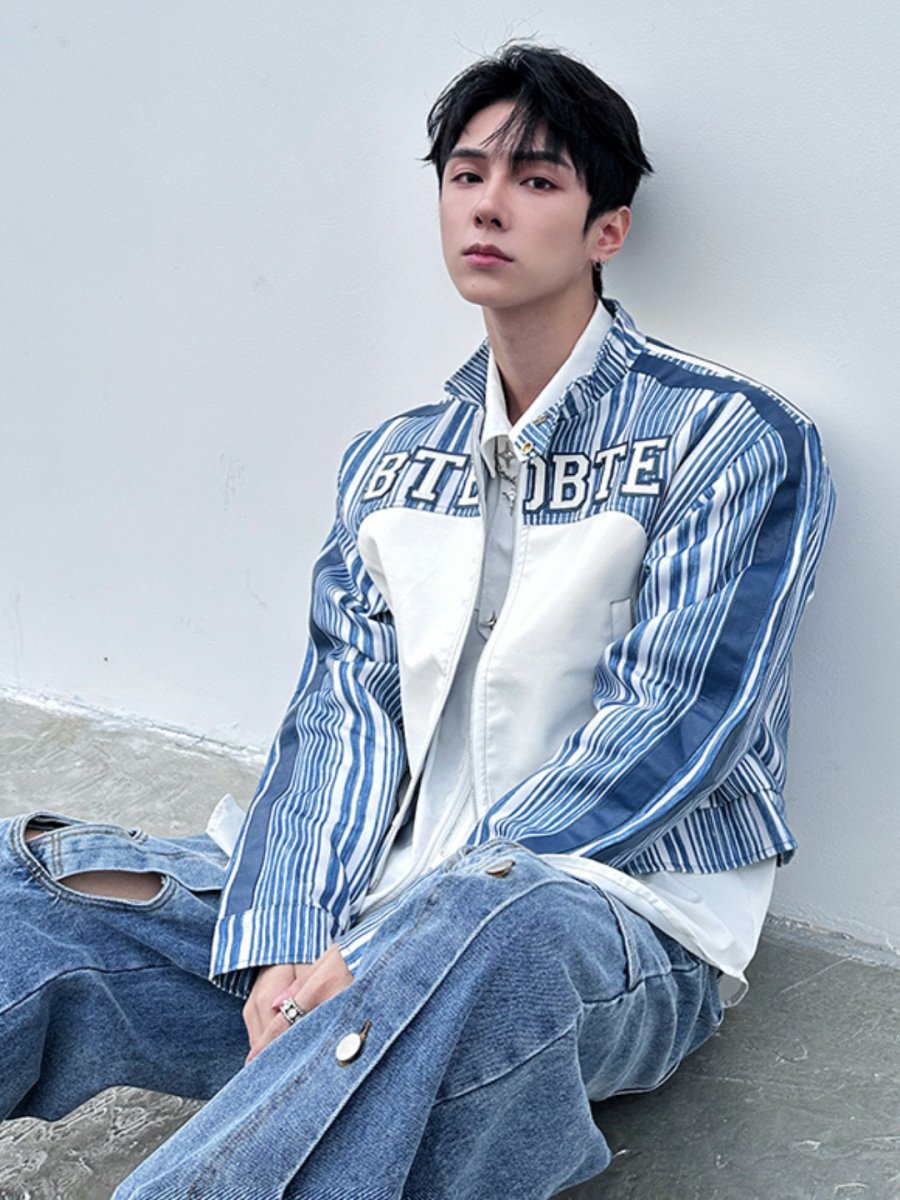 루즈한 디자인 감각의 셔츠 st2354