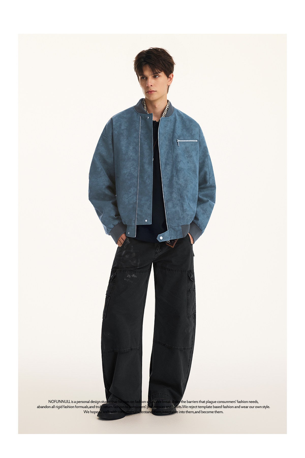 SUEDE BOMBER JACKET EHW5059