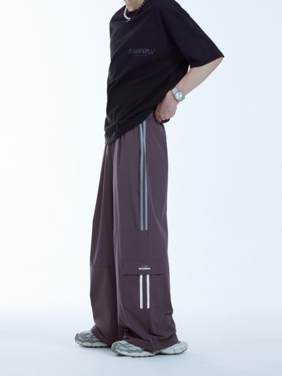 루즈핏 와이드 레그 캐주얼 팬츠 st2680