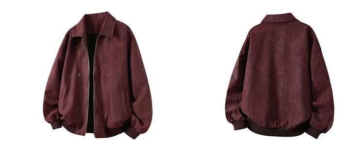 OVERSIZED STREETWEAR BOMBER JACKET EHW5036
