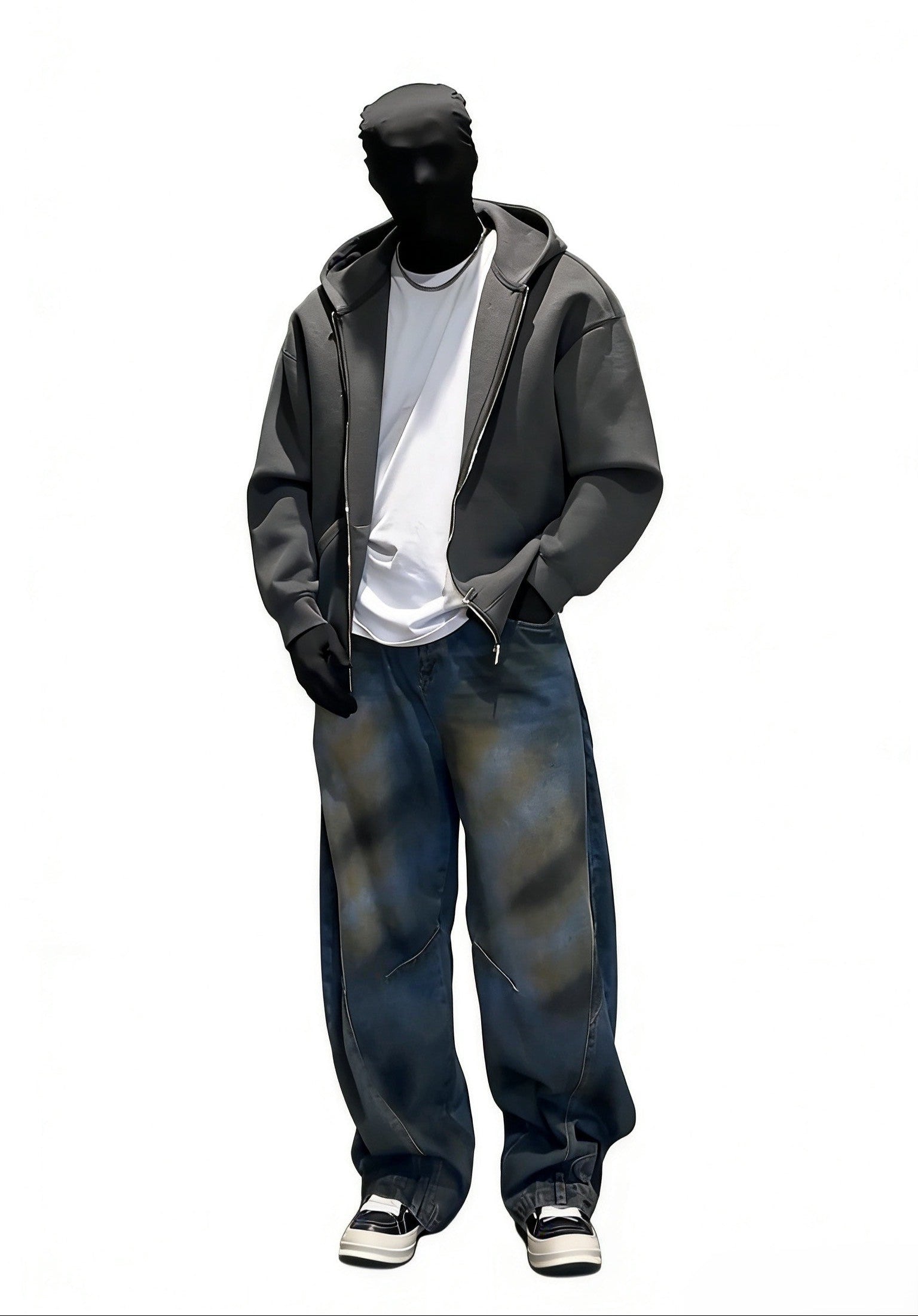 CLEANFIT AMERICAN-STYLE HOODED CARDIGAN SWEATSHIRT EHW5043