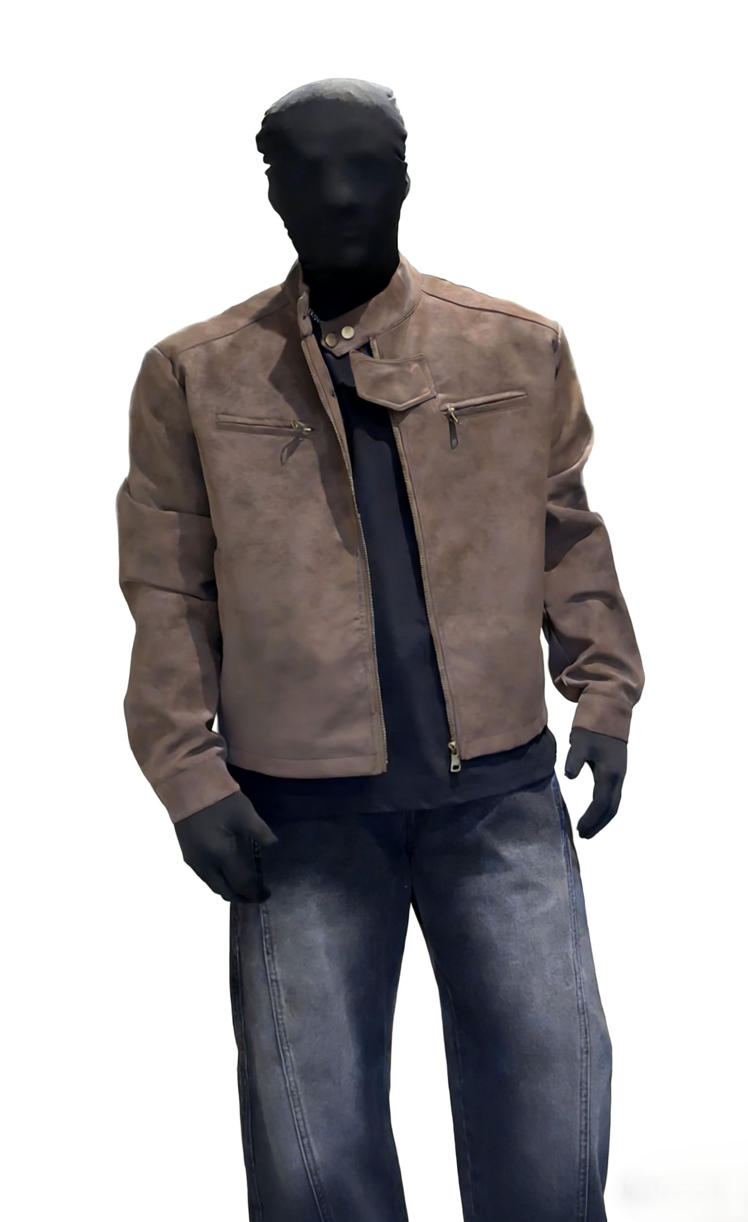 RETRO SUEDE MOTO JACKET EHW5055