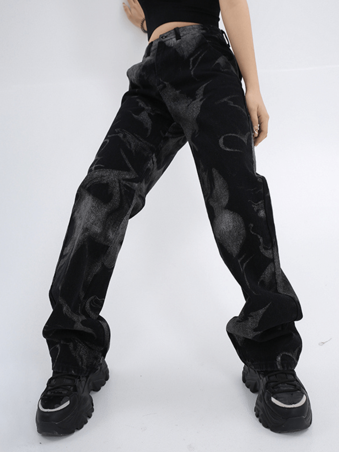 American retro straight jeans st1682