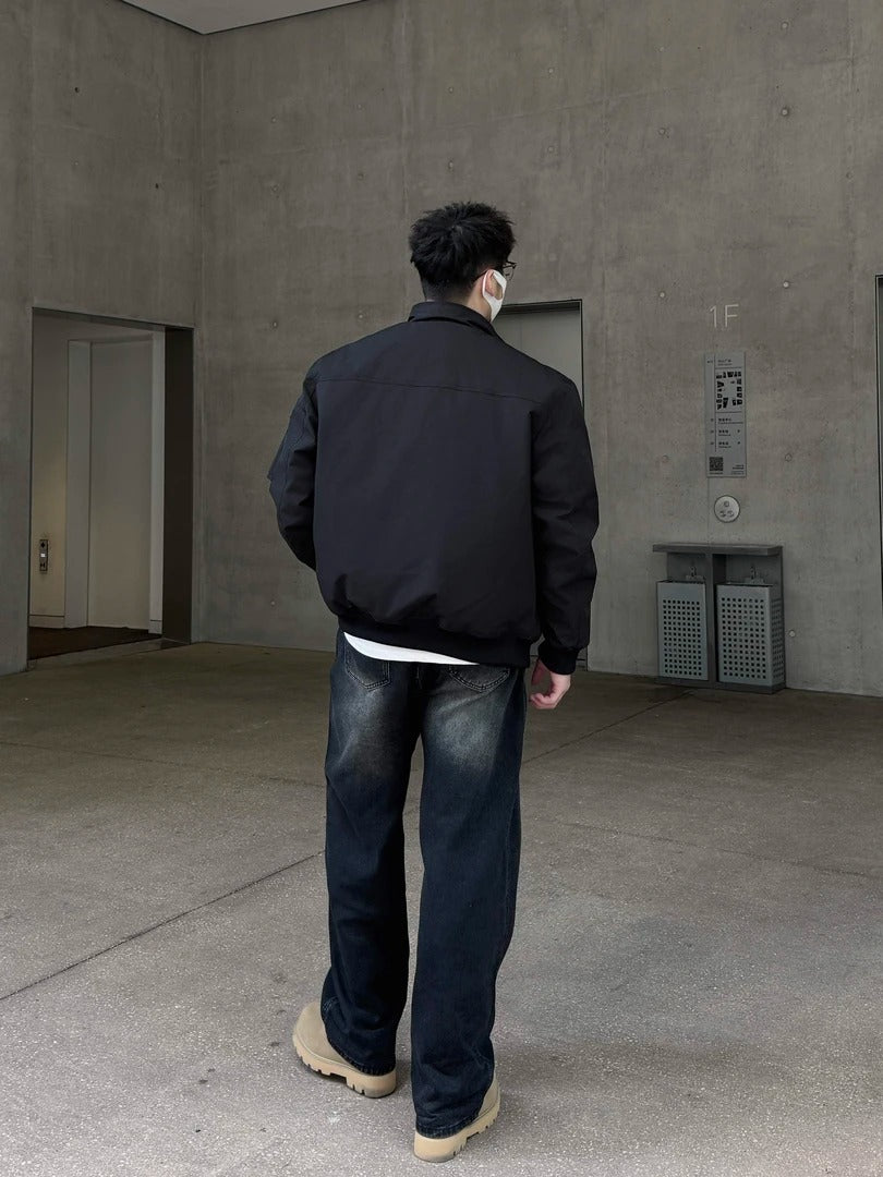 STREETWEAR OVERSIZED BOMBER JACKET EHW5056