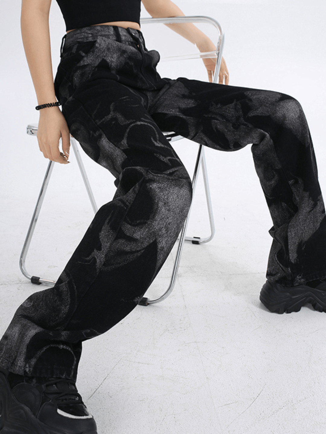 American retro straight jeans st1682