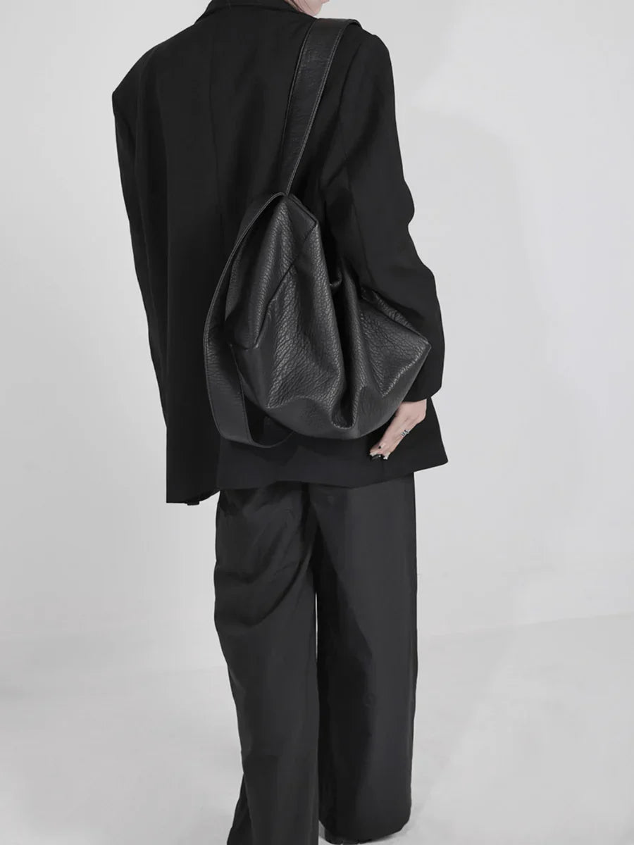 Umhängetasche aus weichem Leder ST552