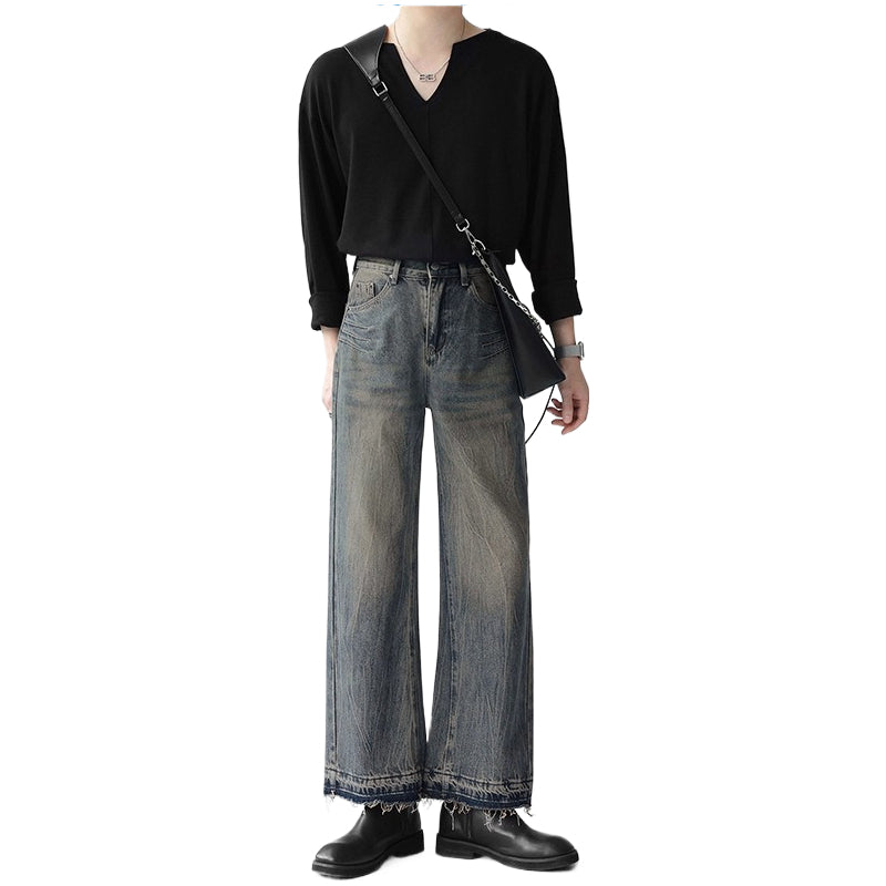 Retro Old American Straight Jeans SIN0933