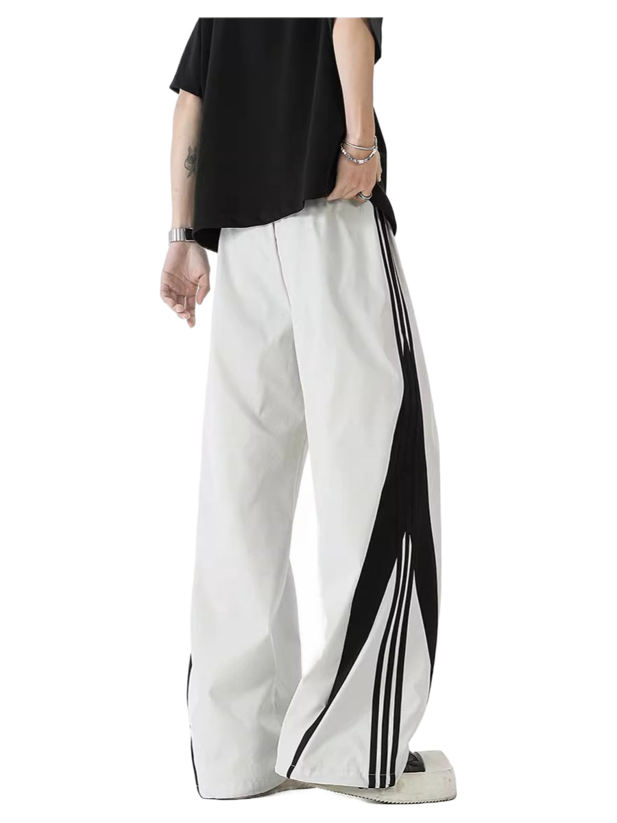 Gestreifte Freizeithose im amerikanischen Nischendesign SIN0985