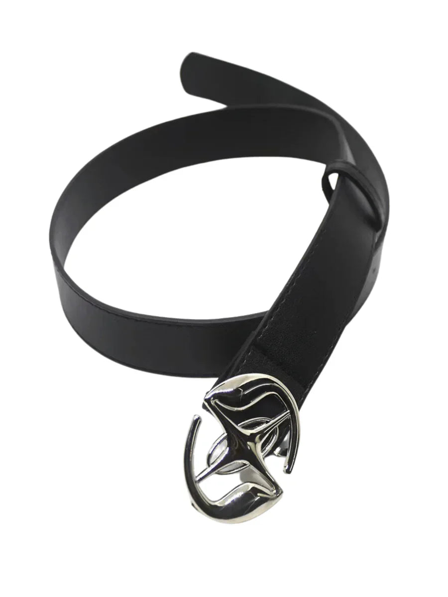 하라주쿠 로고 메탈 벨트 ST1247