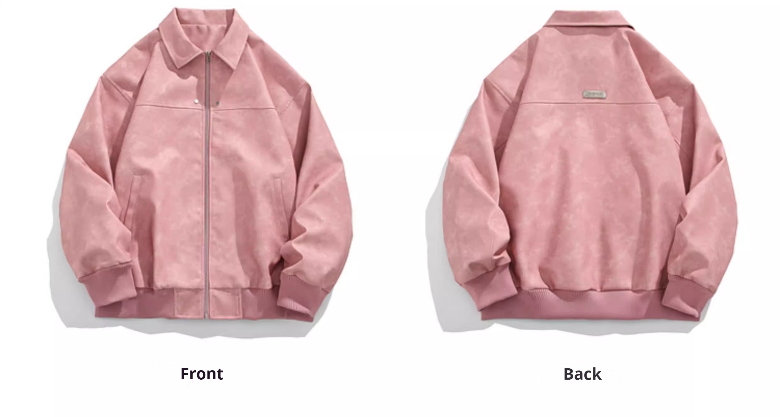 American Vintage Brown Lapel Leather Jacket Men's Maillard Suede Couple Jacket