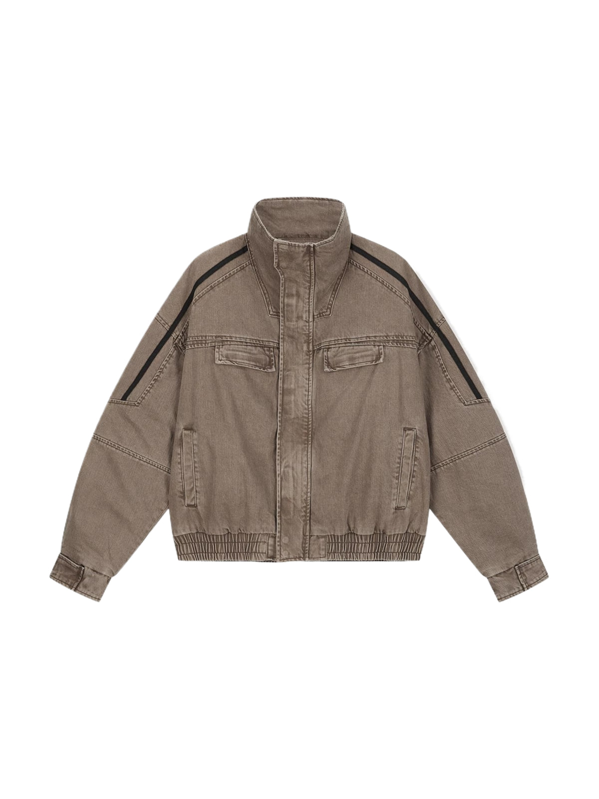 Vintage denim structural canvas jacket SIN0977