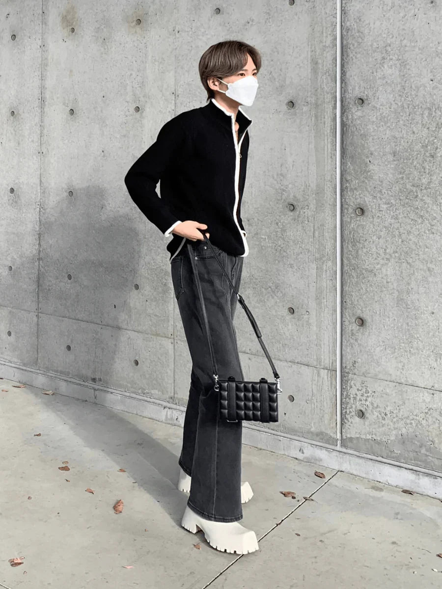 럭셔리 스퀘어 숄더백 ST527