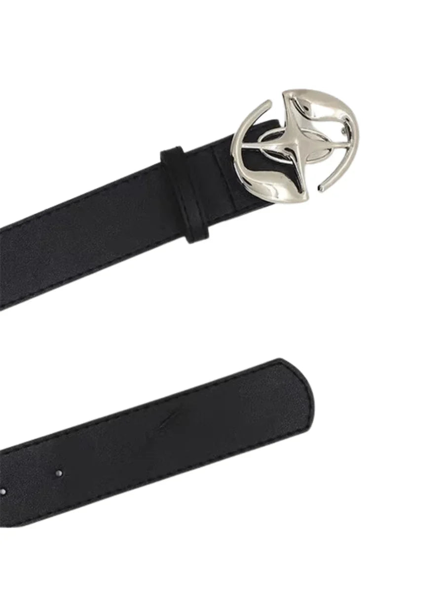 하라주쿠 로고 메탈 벨트 ST1247