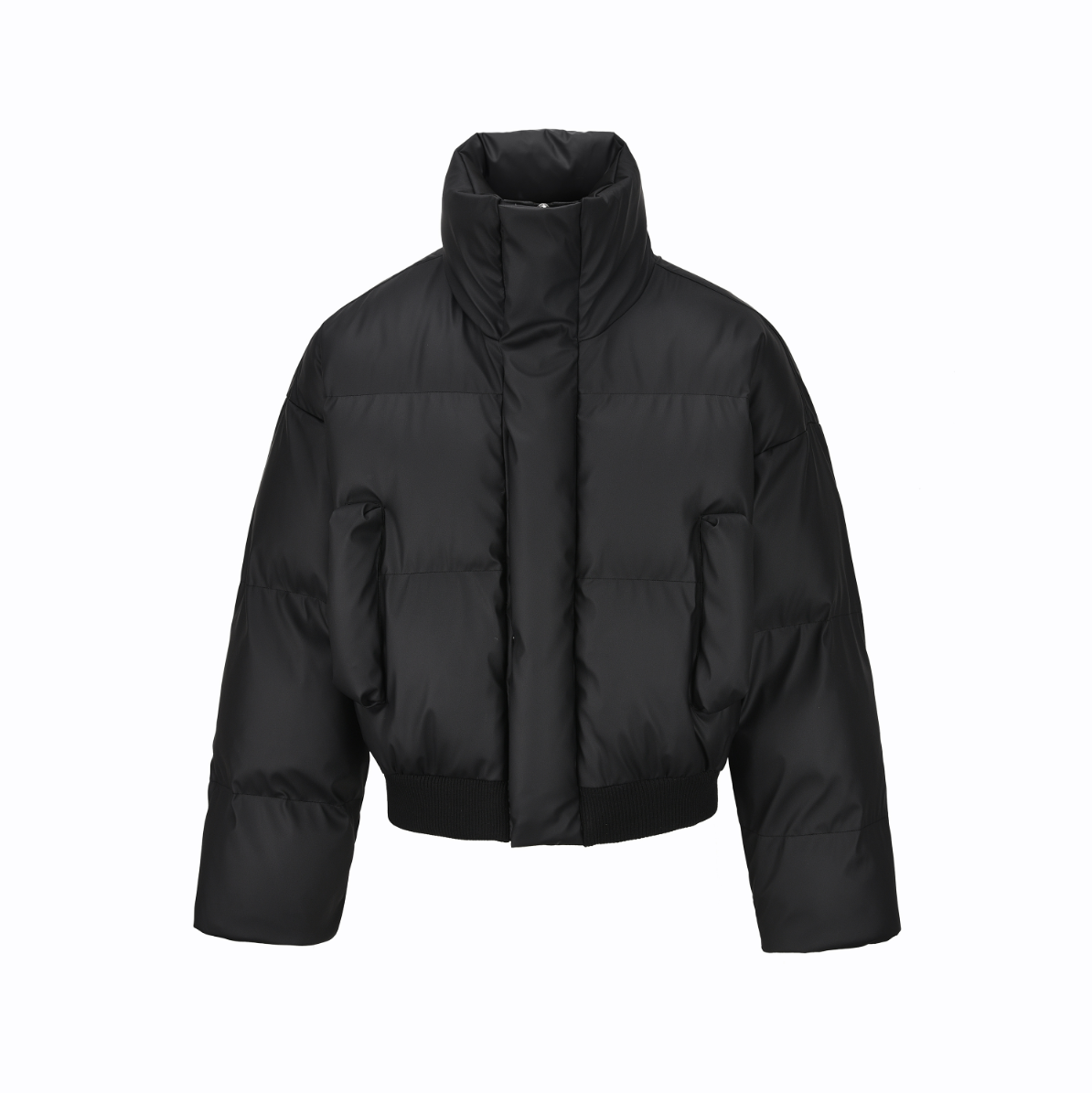 OVERSIZED PUFFER JACKET-STAND COLLAR STREETWEAR QUILTED COAT EHW5006