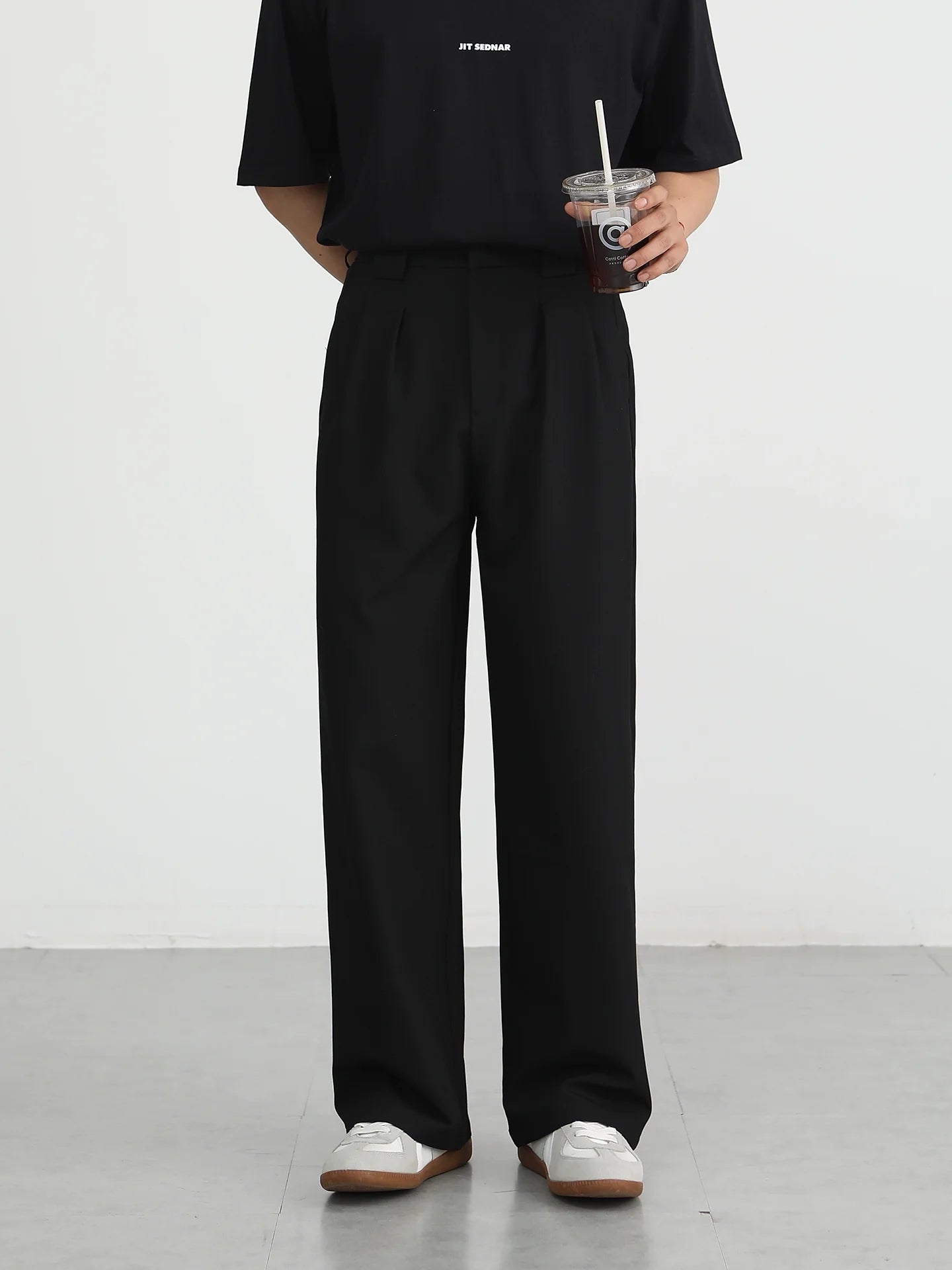 키가 커 보이고 날씬해 보이는 고급 캐주얼 정장 세트(SIN0943)