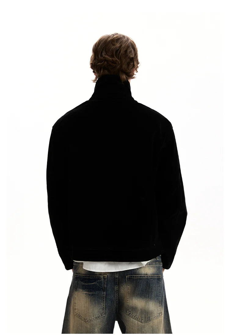 Vintage old money plane buckle design jacket SIN0957