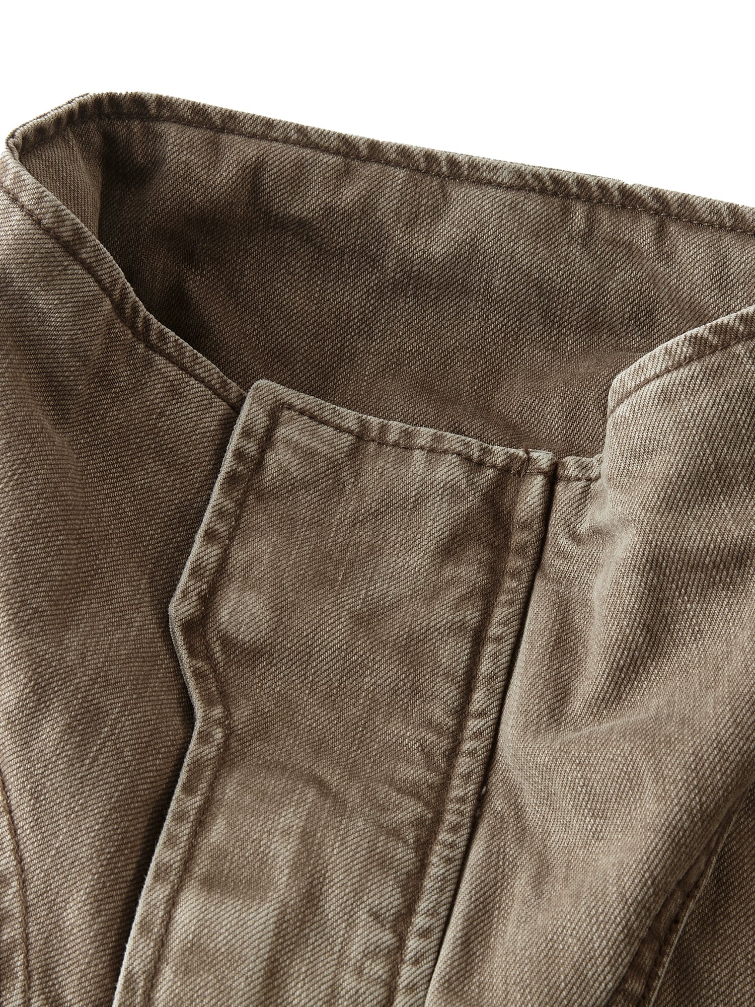 Vintage denim structural canvas jacket SIN0977