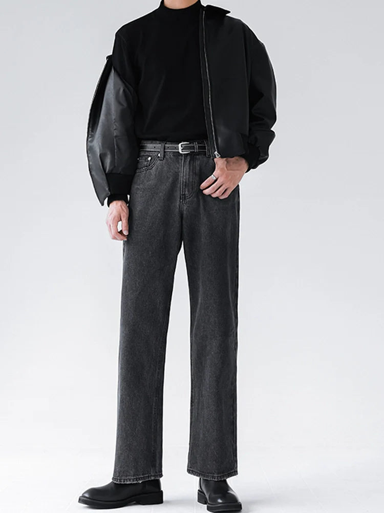 Grey straight jeans SIN0936