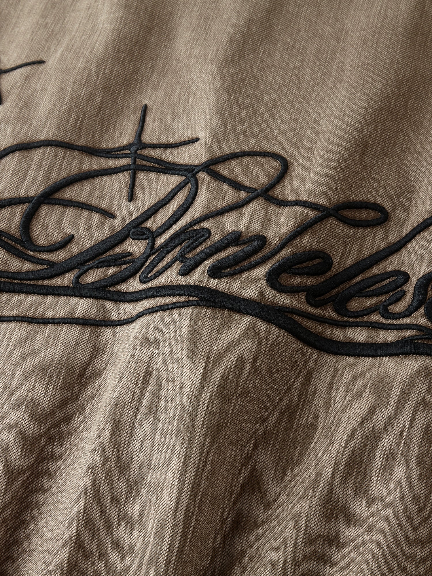 Vintage denim structural canvas jacket SIN0977