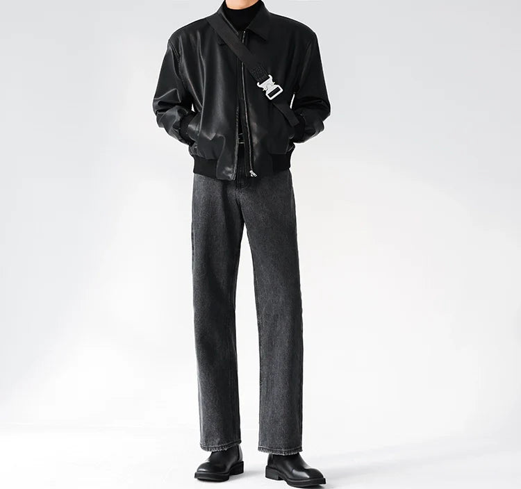 Grey straight jeans SIN0936