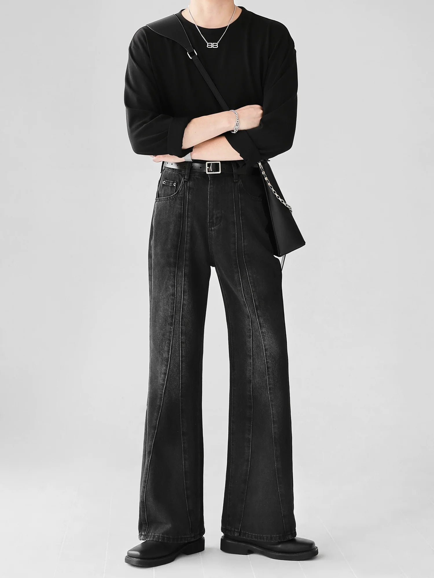 Premium micro-flared jeans SIN0929