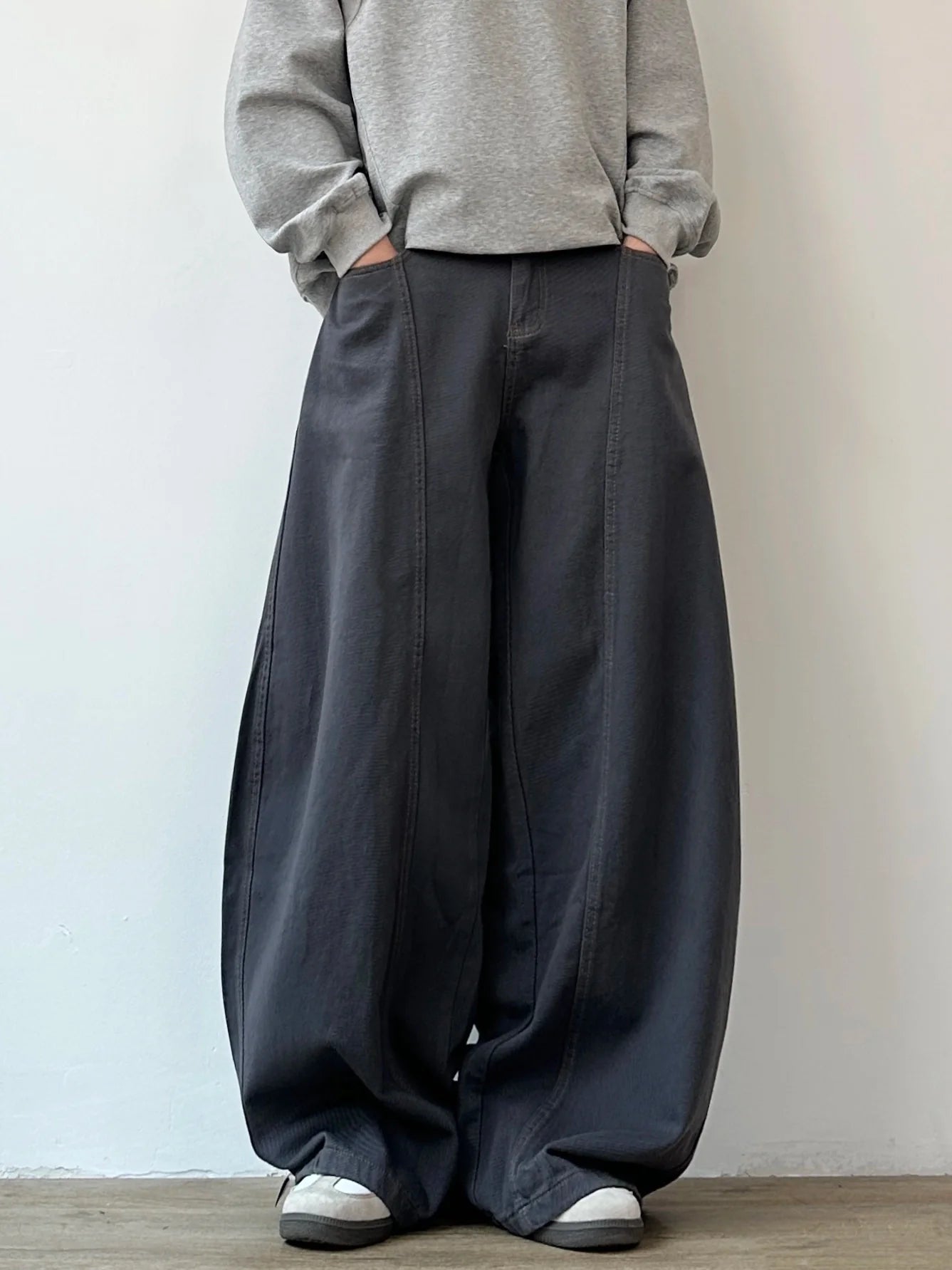 Washed old grey jeans SIN0917