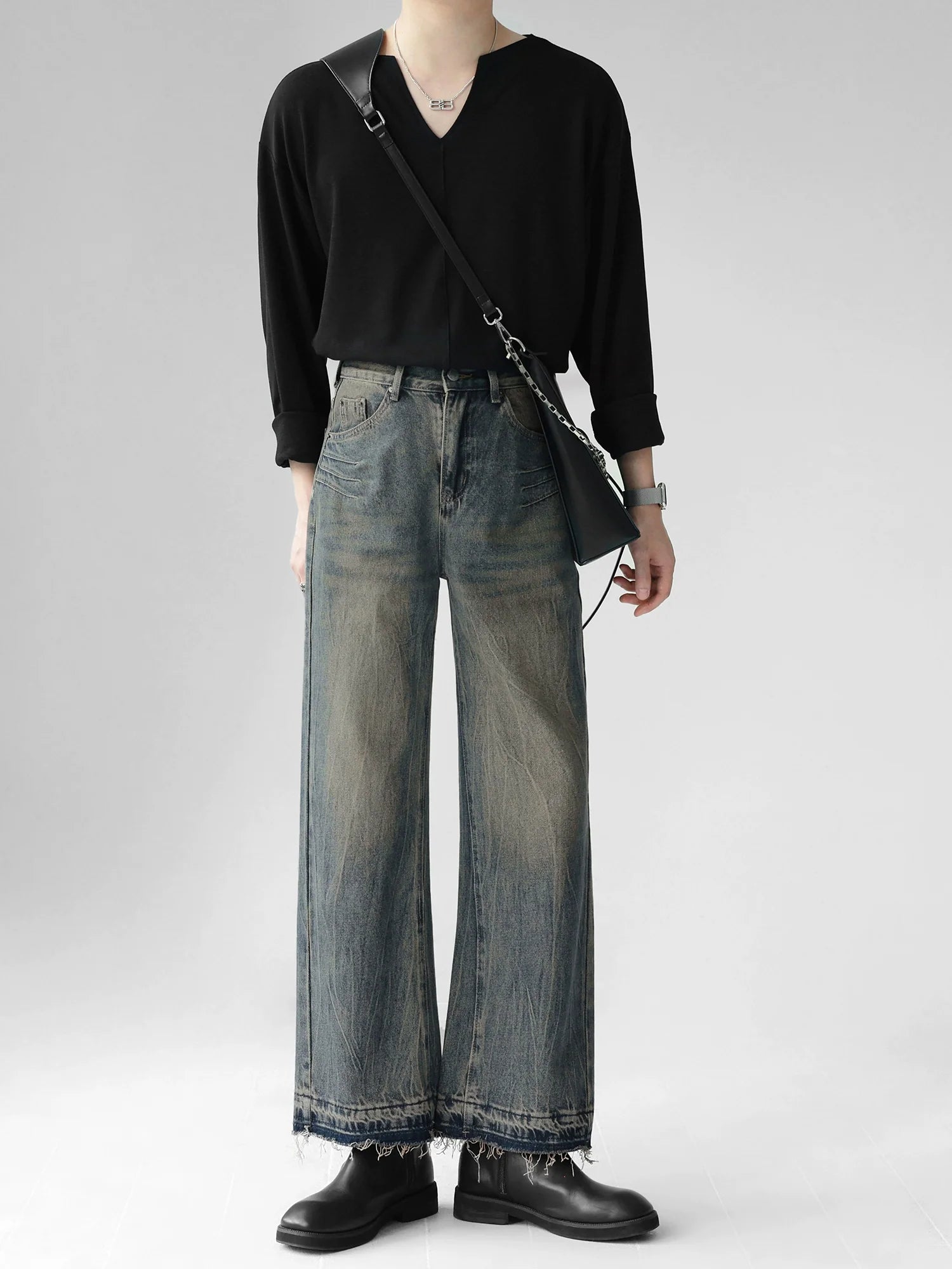 Retro Old American Straight Jeans SIN0933
