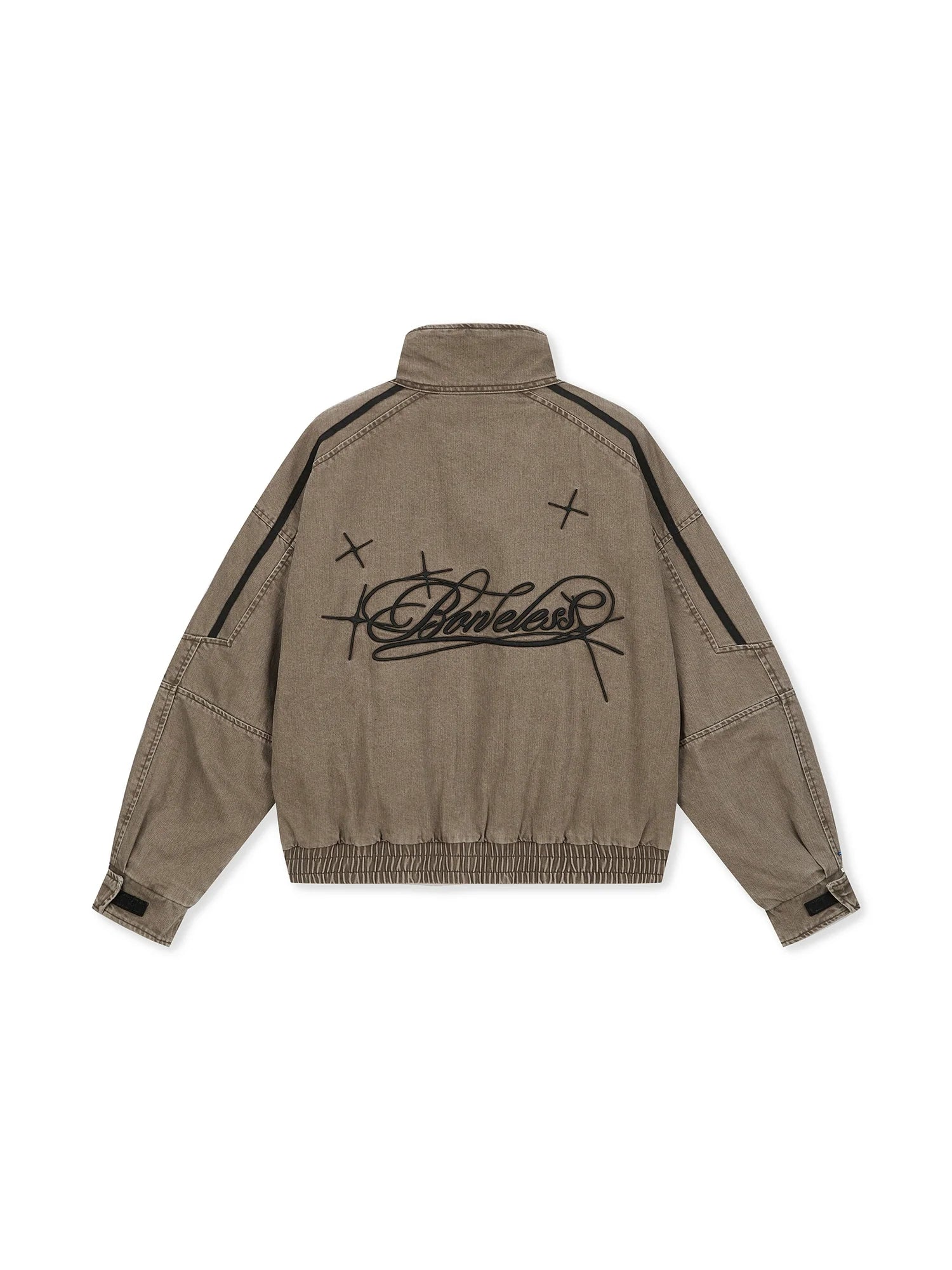 Vintage denim structural canvas jacket SIN0977