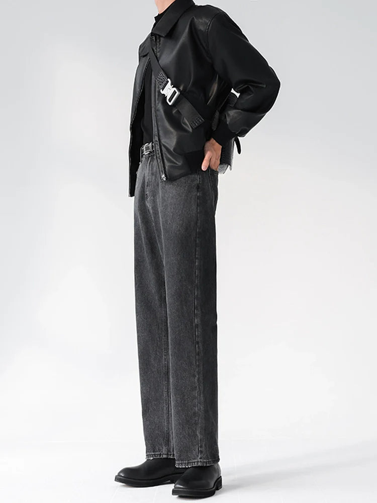 Grey straight jeans SIN0936