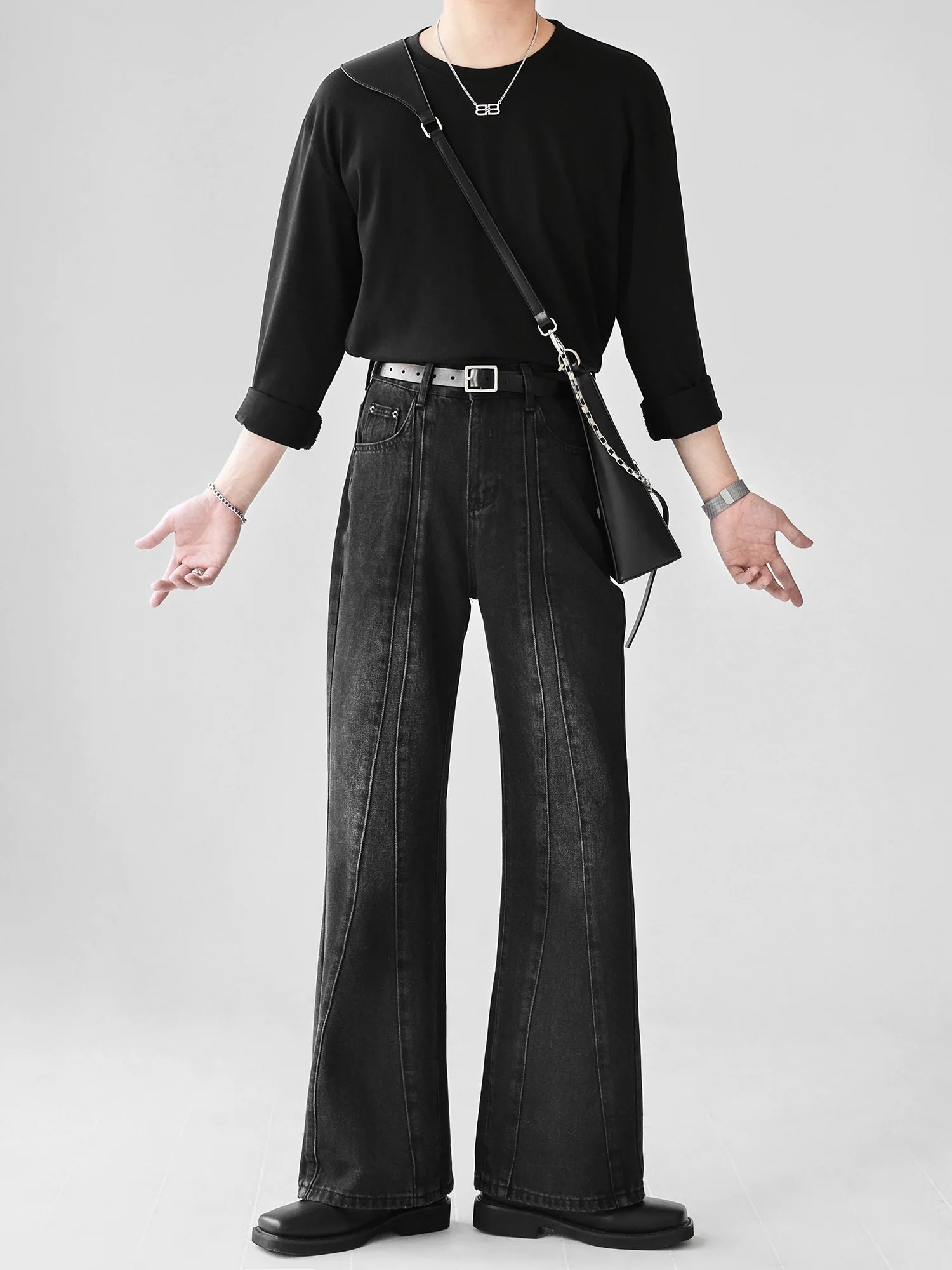 Premium micro-flared jeans SIN0929