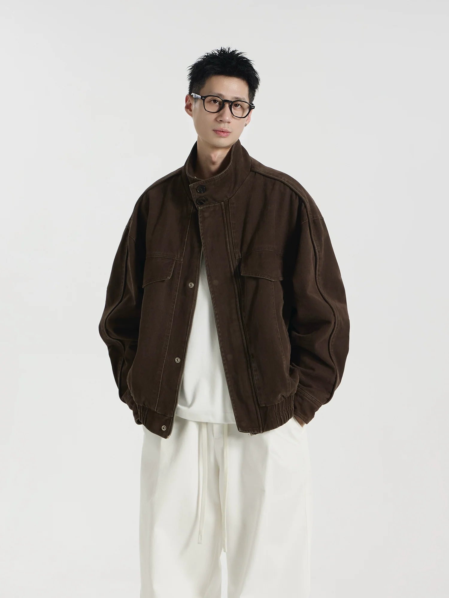 Gilt Years Amber Garment Leavened Matte Harrington Tooling Couple Jacket Jacket