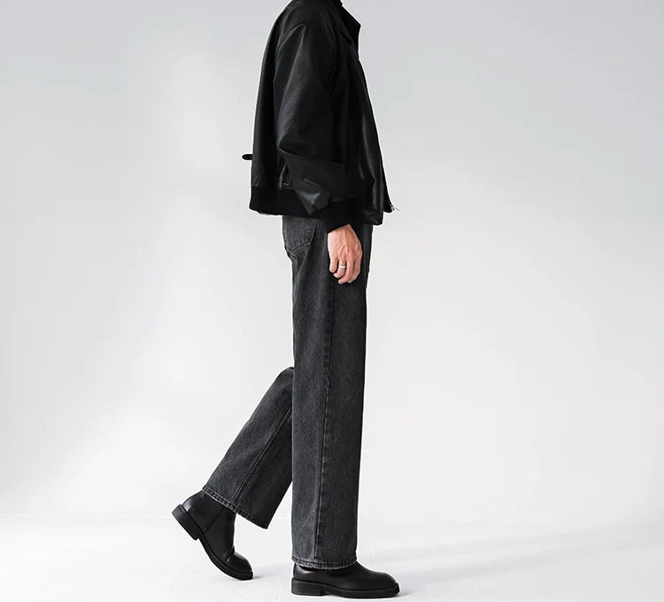 Grey straight jeans SIN0936