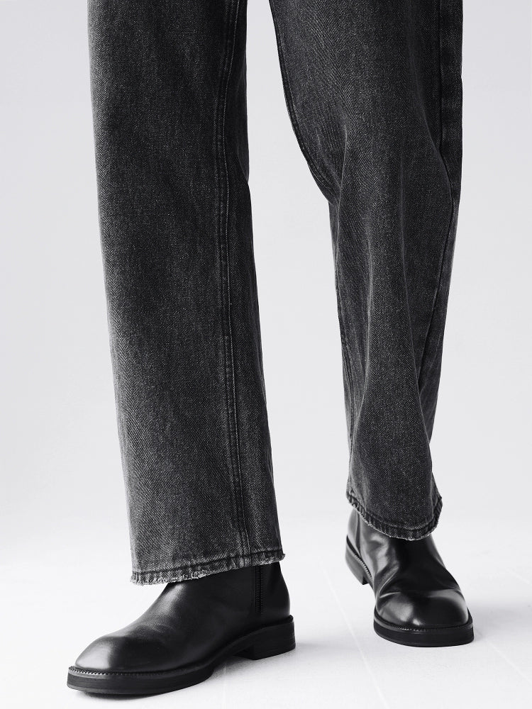 Grey straight jeans SIN0936