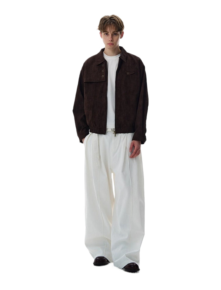 Old money style deconstructed design jacket SIN0965