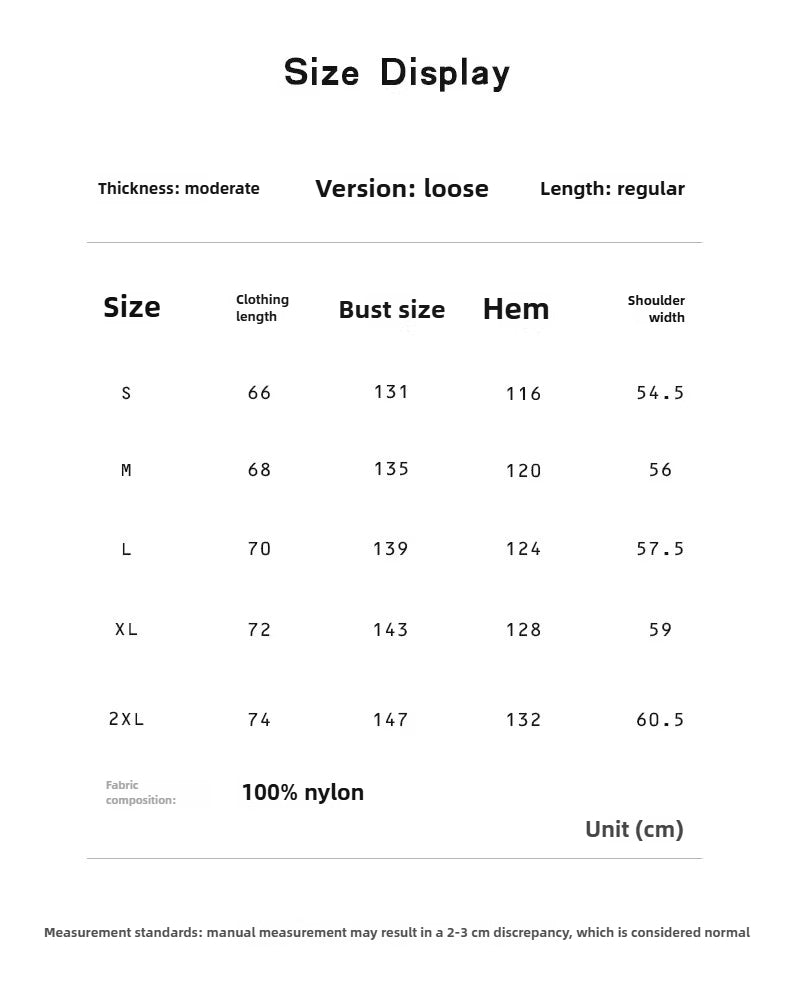 90% 흰색 오리털 양이온 혼방 울 소재를 겹겹이 쌓아 만든 인조 다운 재킷