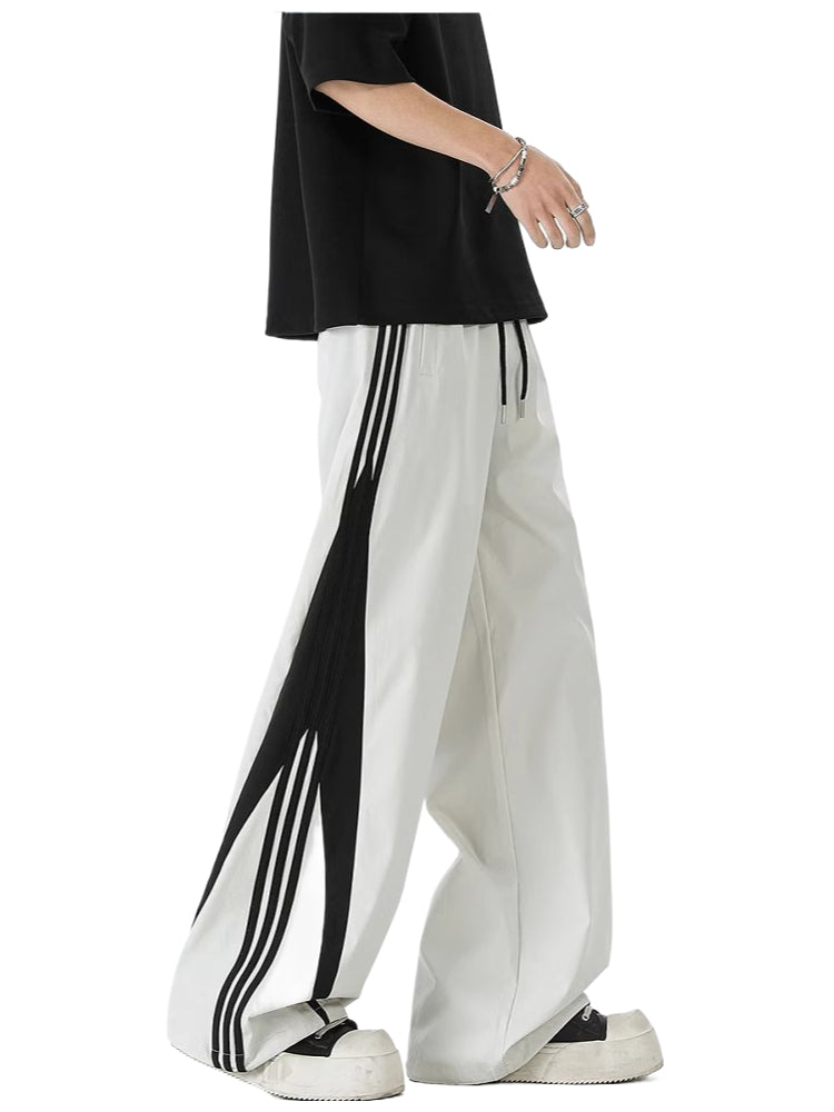 Gestreifte Freizeithose im amerikanischen Nischendesign SIN0985