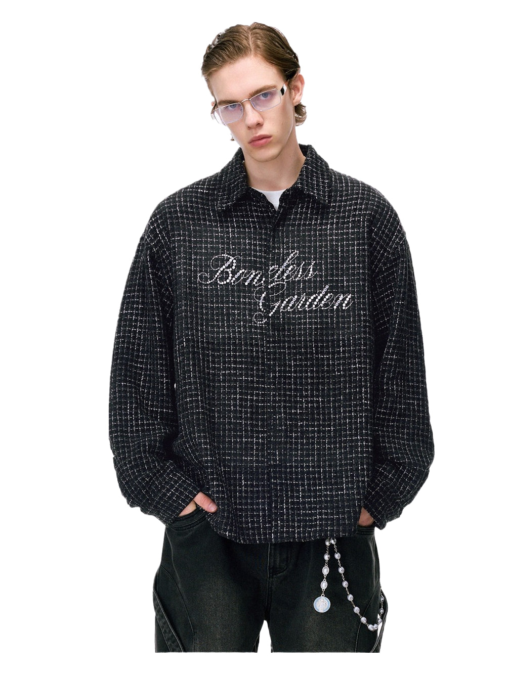 Bead Xiaoxiangfeng shirt jacket SIN0976