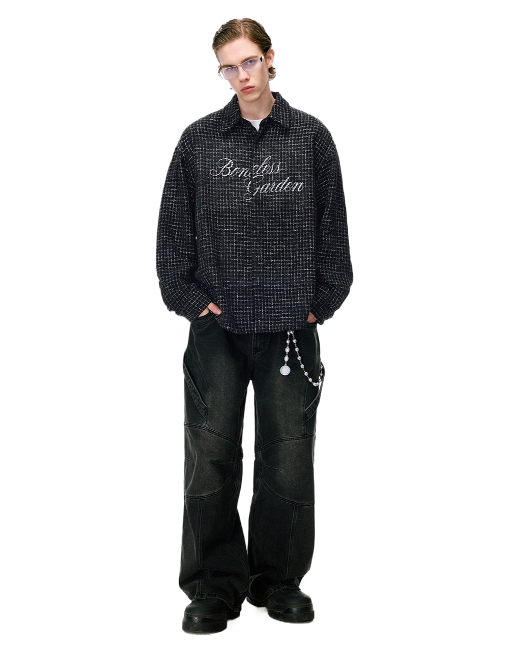 Bead Xiaoxiangfeng shirt jacket SIN0976