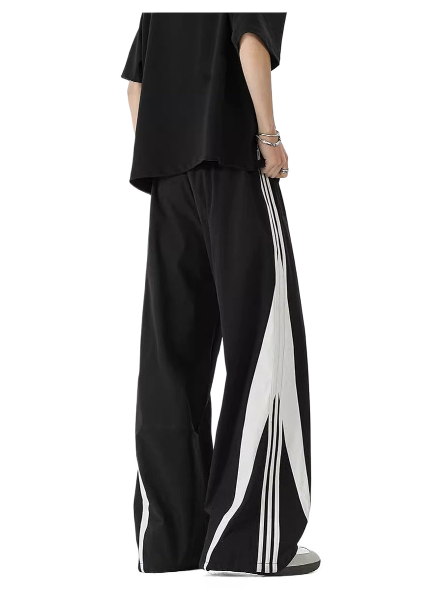 Gestreifte Freizeithose im amerikanischen Nischendesign SIN0985