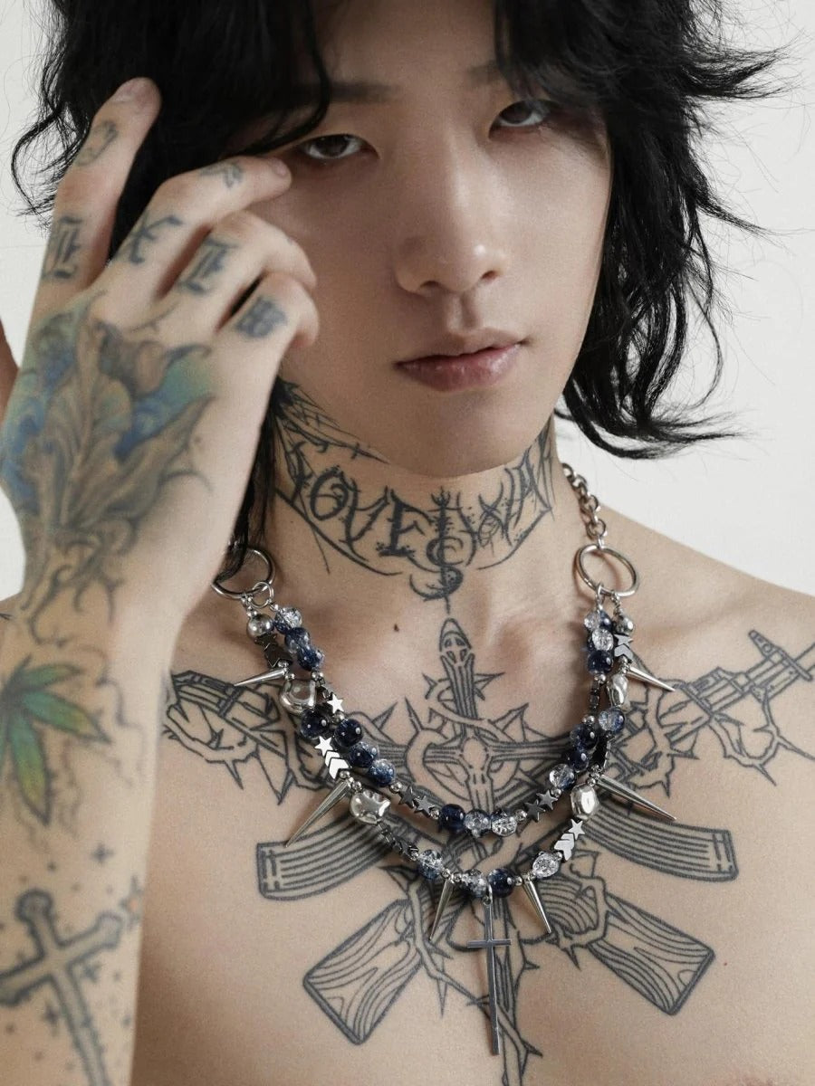 punk style Y2K necklace