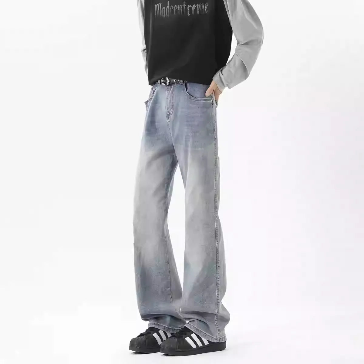 Vibe Baggy Wide Leg Jeans EHK6009