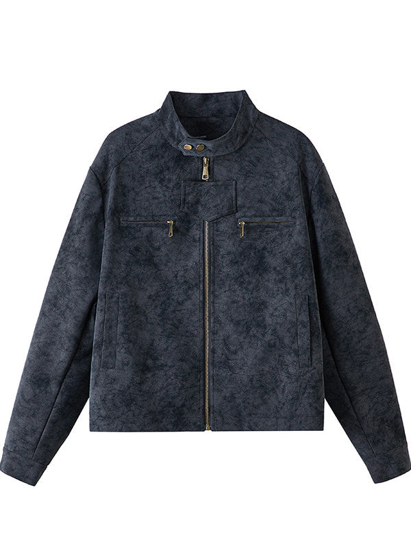 RETRO SUEDE MOTO JACKET EHW5055