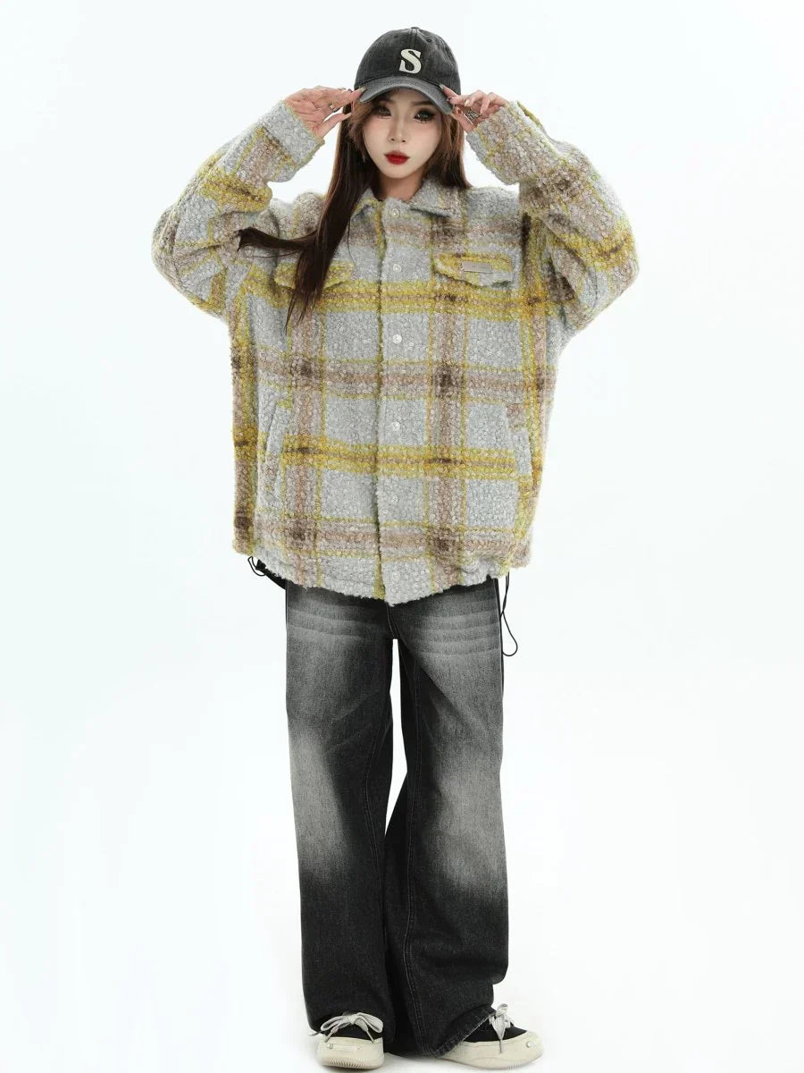 [INSstudios] TWEED COTTON JACKET ST1067