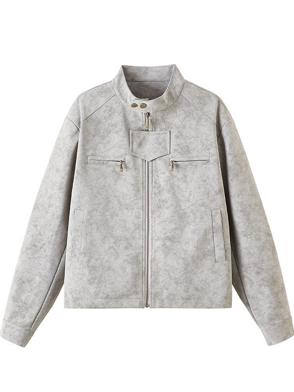 RETRO SUEDE MOTO JACKET EHW5055