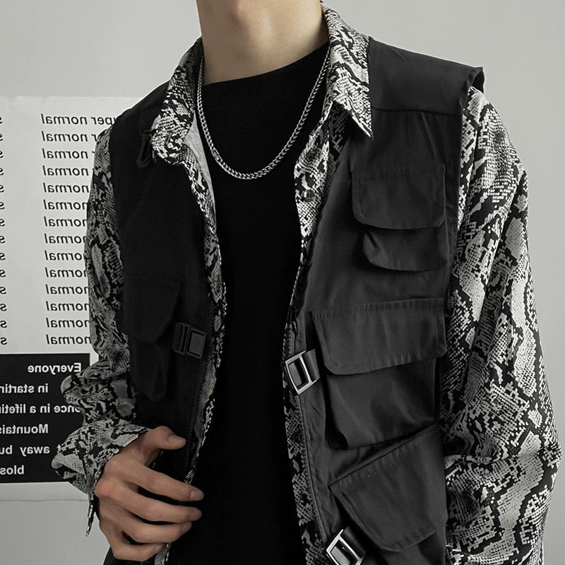 [STEP BL_CK] 티타늄 스틸 쿠반 링크 목걸이 st5059