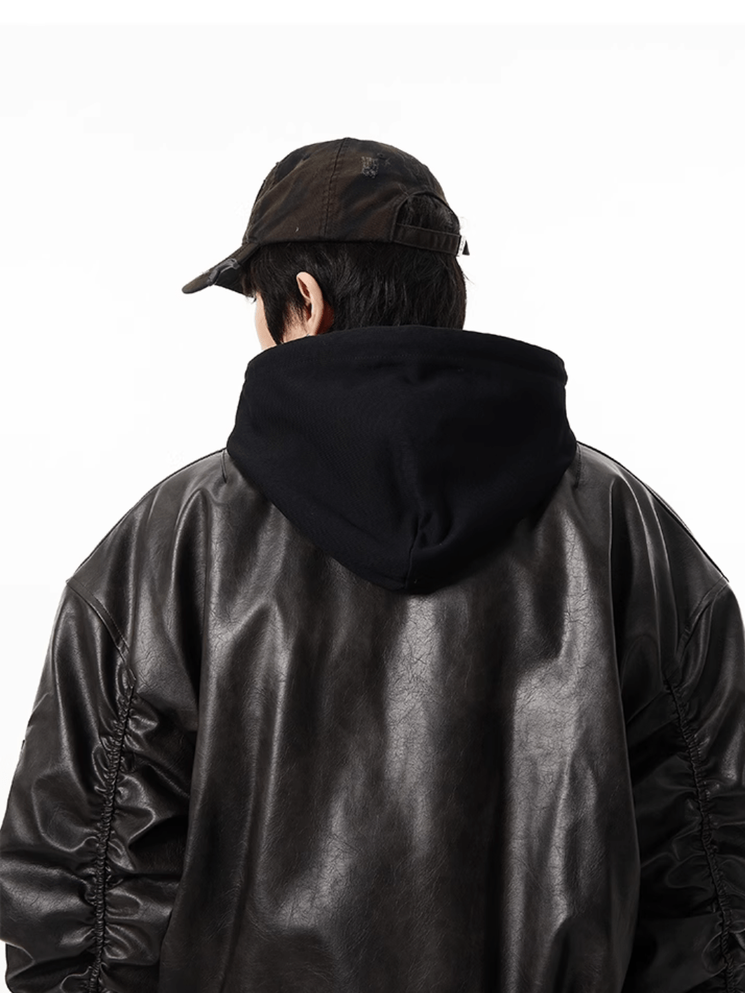 [motherfucker] American flight jacket leather jacket st1774